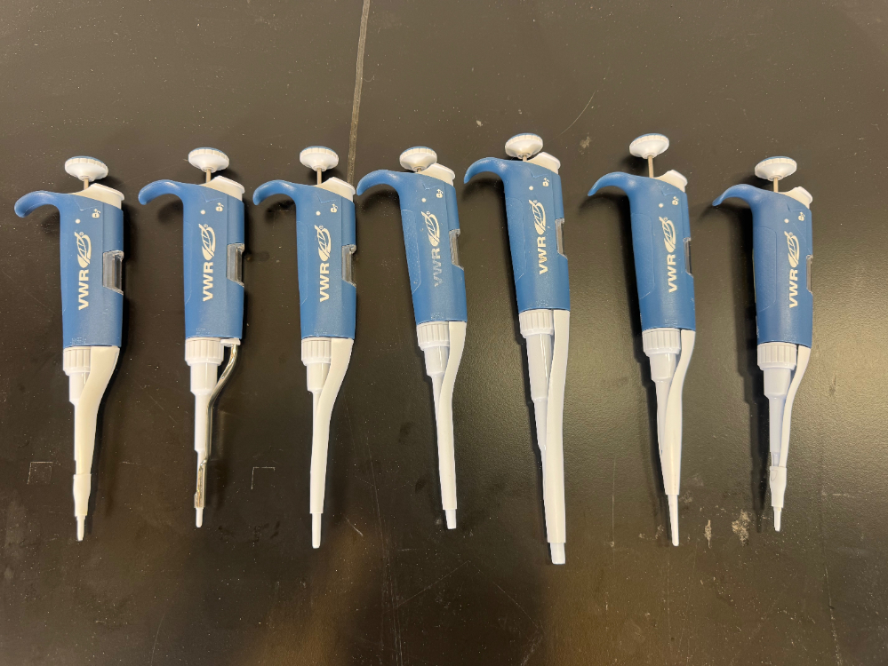 Image of VWR Single Channel Pipettes - Quantity 7
